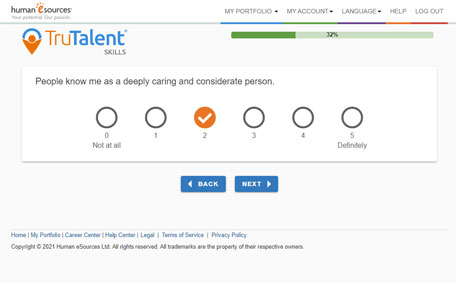 TruTalent Skills Assessment