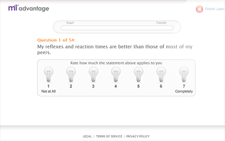 MI Advantage questions